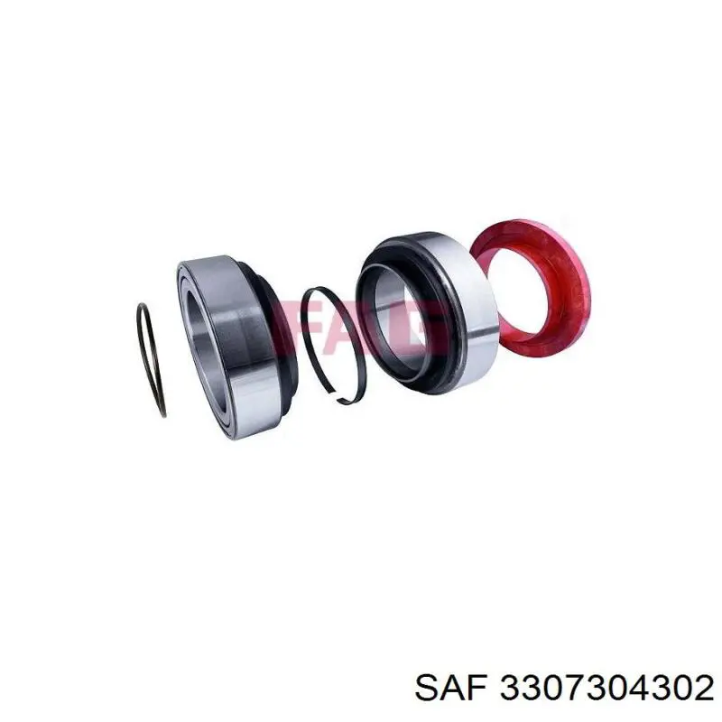 3307304302 SAF Ступица задняя
