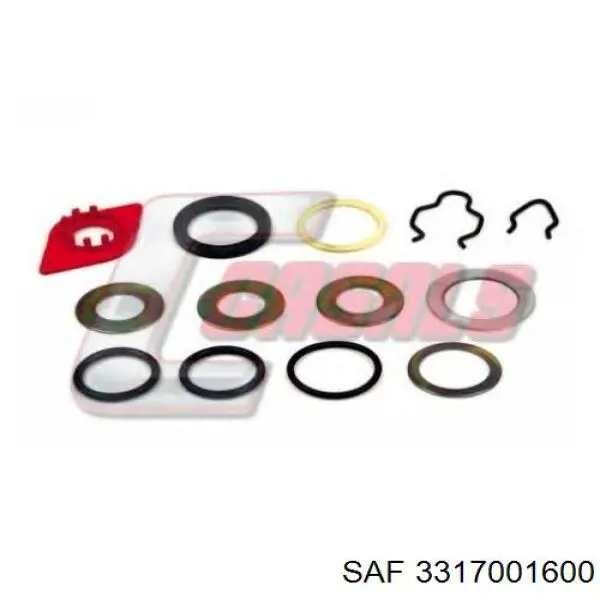Ремкомплект тормозного вала (трещетки) SAF 3317001600