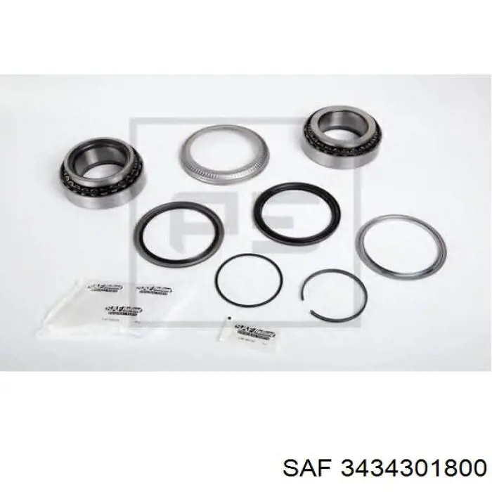 Комплект подшипника ступицы колеса SAF 3434301800 цена, от 257.85 USD