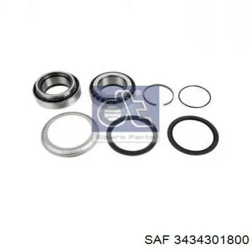 3434301800 SAF Подшипник ступицы передней