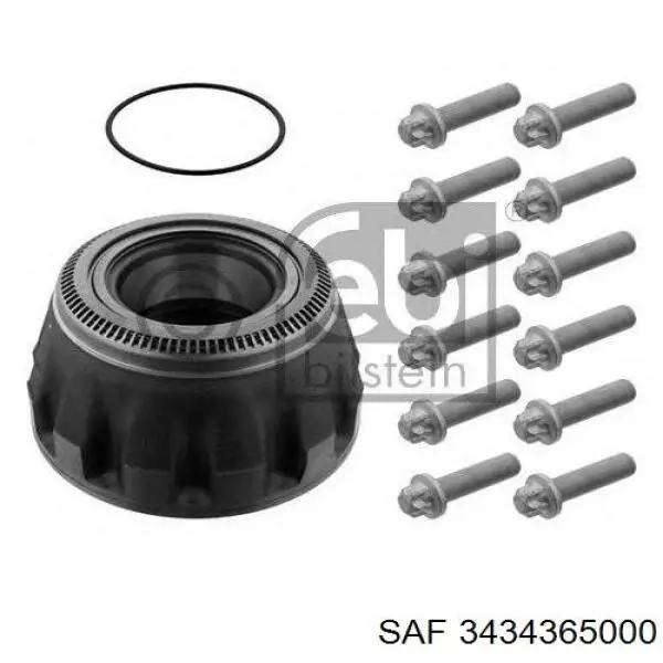 Ступицы передних колес SAF 3434365000 цена, от 249.68 USD