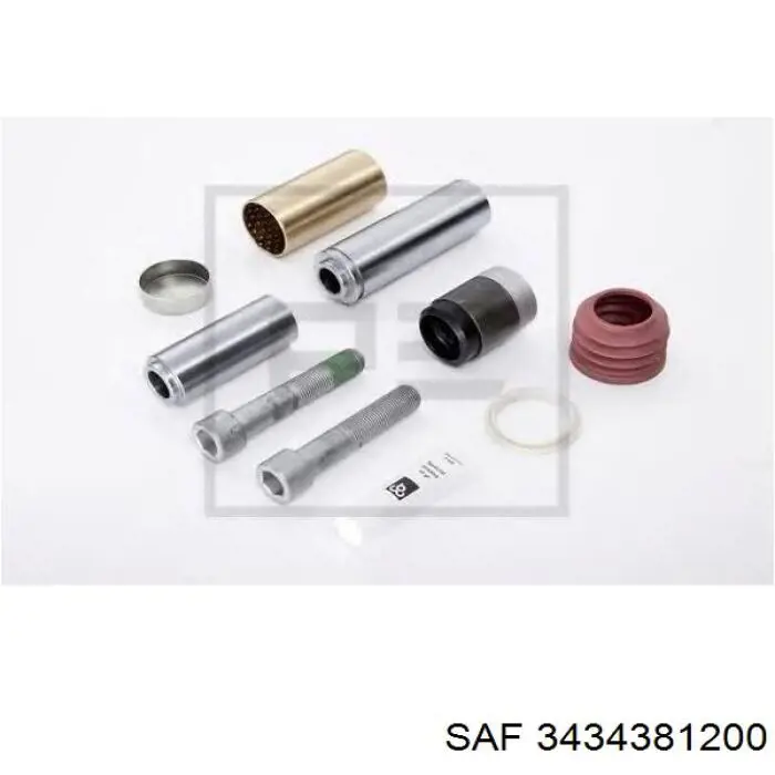 Ремкомплект суппорта тормозного заднего SAF 3434381200