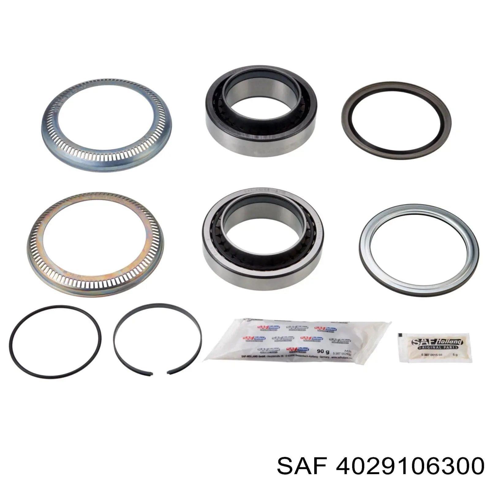 Кольцо АБС (ABS) SAF 4029106300 цена, от 10.78 USD