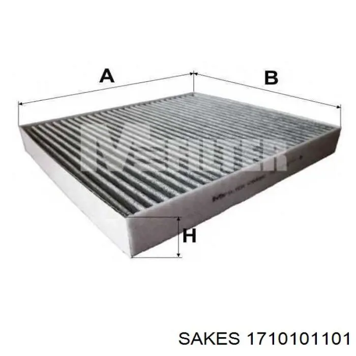 Фильтр салона SAKES 1710101101