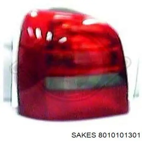 Задняя левая внешняя фара Sakes 8010101301 цена, от 2236.39 UAH