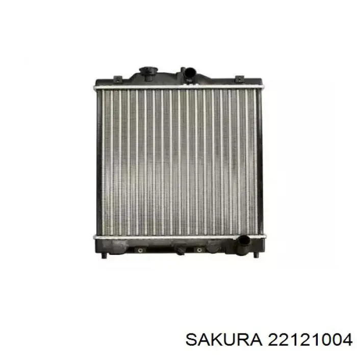 Радиатор охлаждения двигателя на Honda Civic  V 