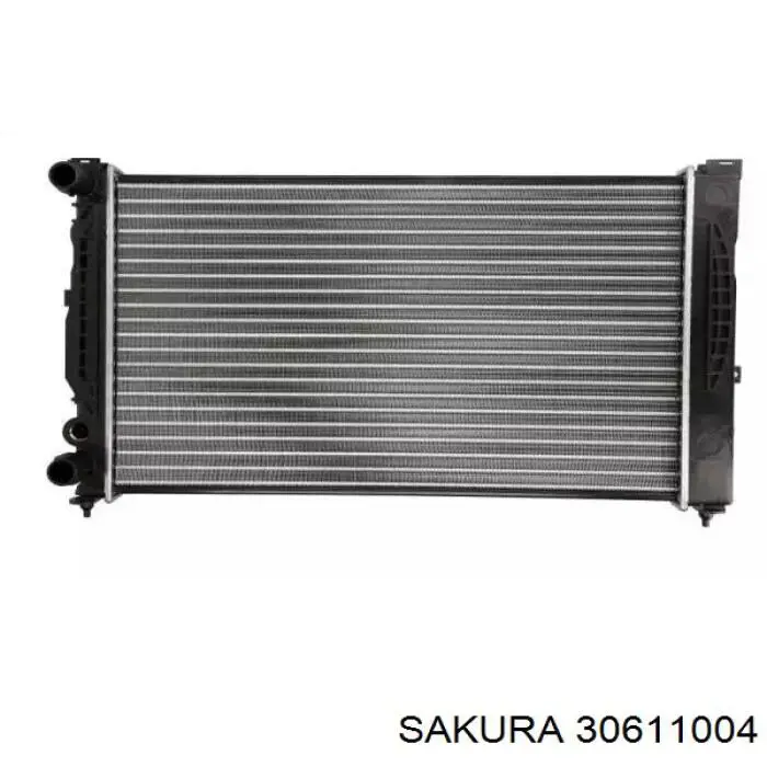 Радиатор охлаждения двигателя SAKURA 30611004
