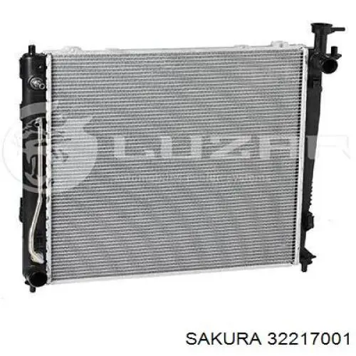 32217001 Sakura радиатор