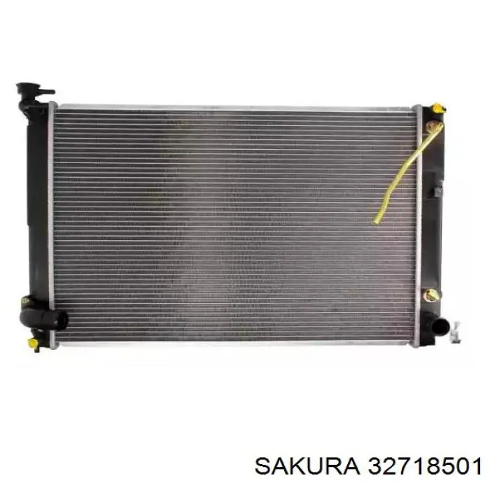 Радиатор охлаждения двигателя на Lexus RX  U3_