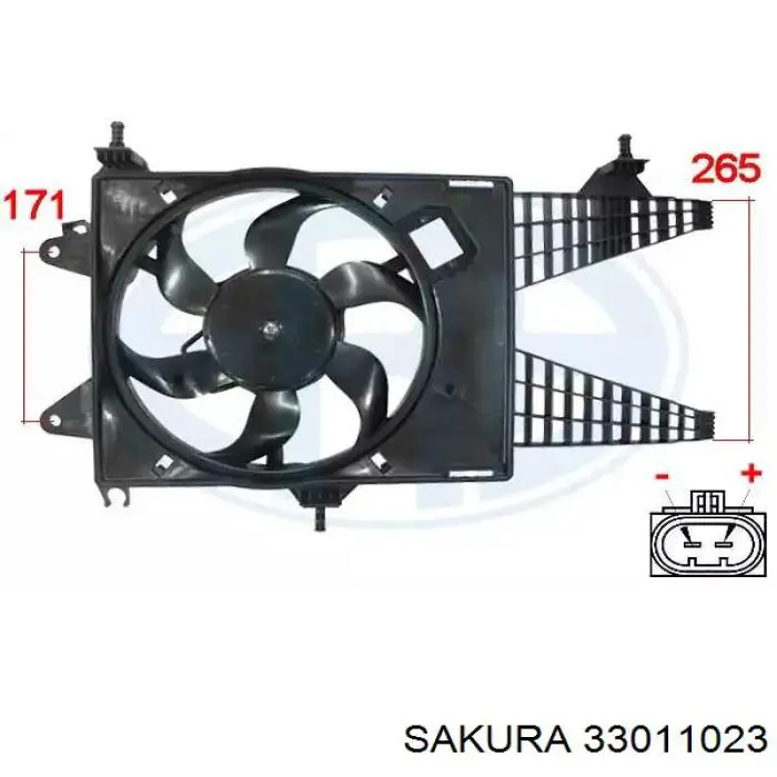 Радиатор охлаждения двигателя Sakura 33011003 цена, от 84.08 USD