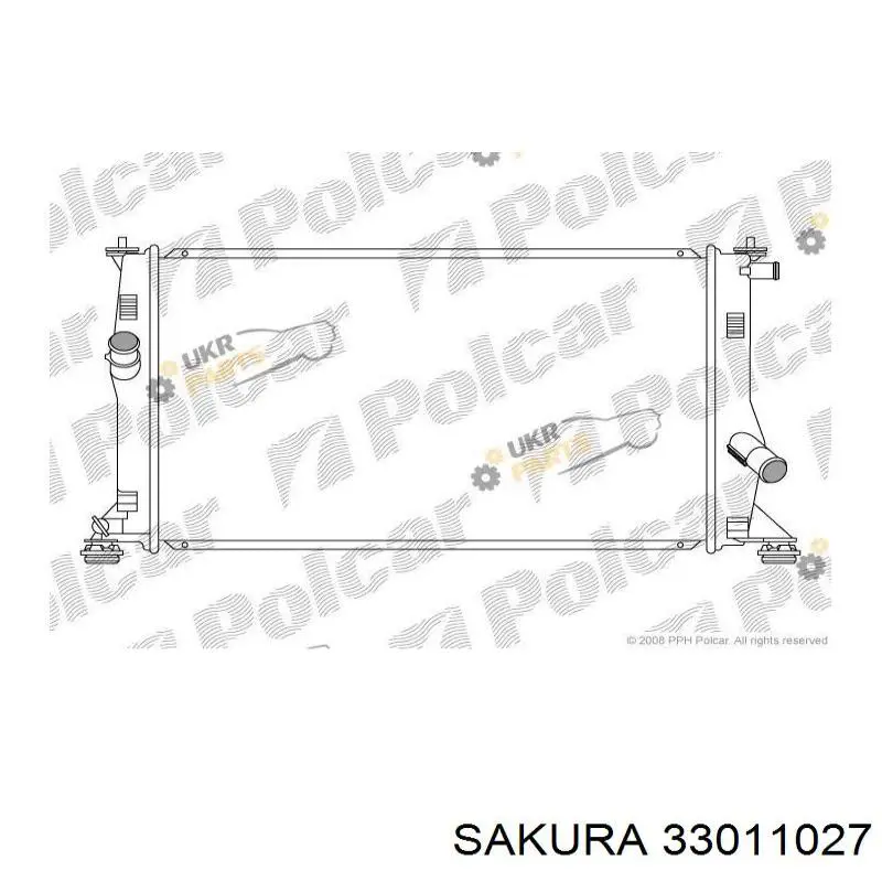 Радиатор охлаждения двигателя Ford 1316249 цена, от 49.96 USD