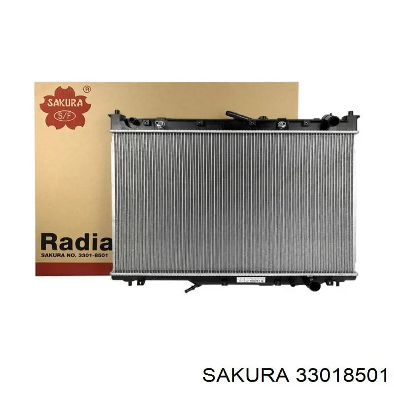 Радиатор охлаждения двигателя Sakura 33018501 цена, от 163.88 USD