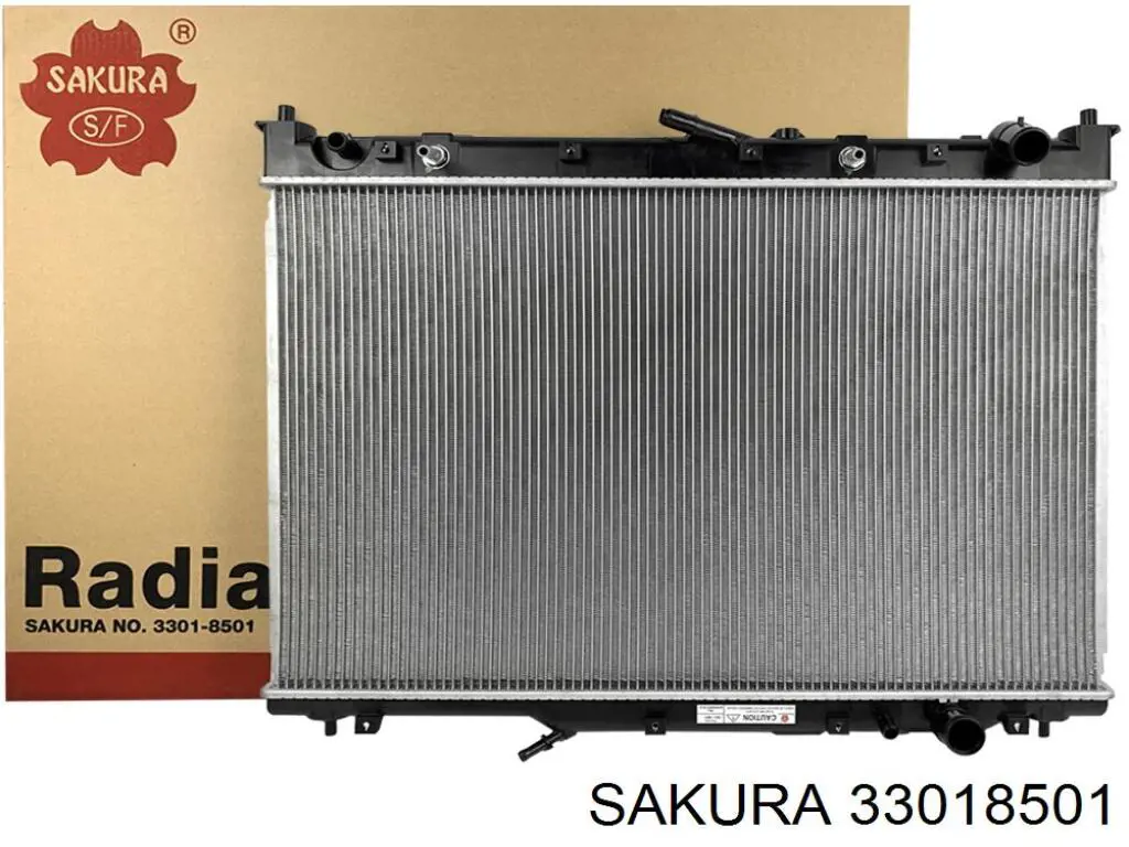Радиатор охлаждения двигателя SAKURA 33018501