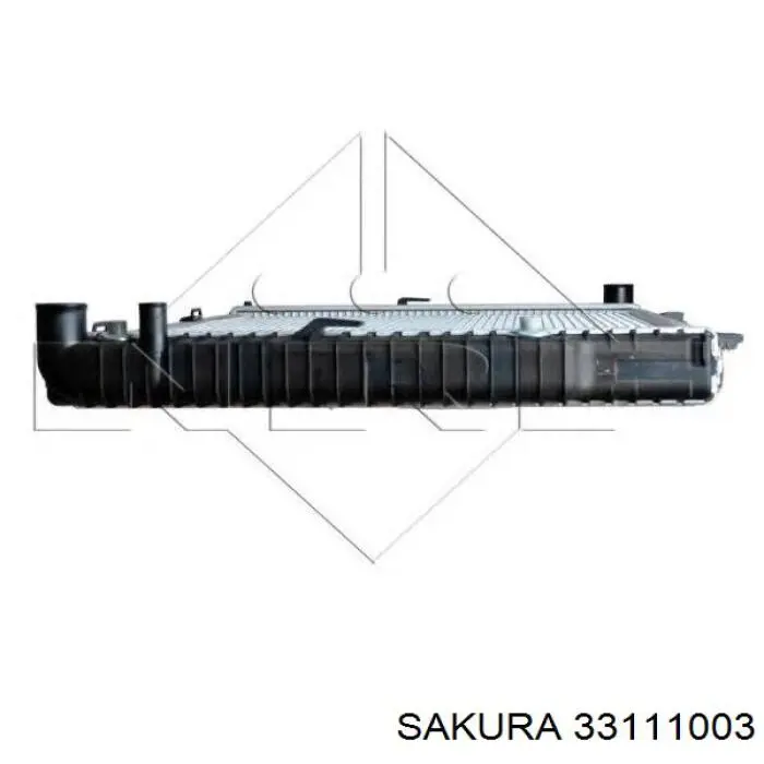 Купить 33111003 Sakura Радиатор водяной