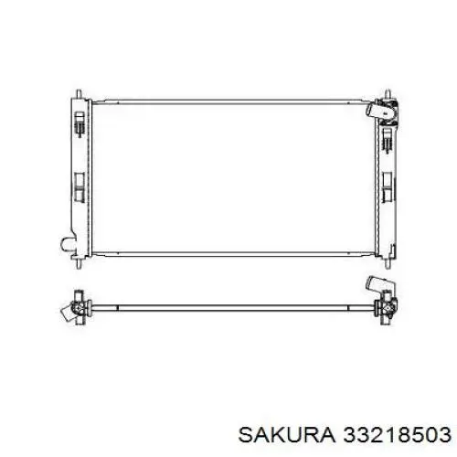 33218503 Sakura радиатор