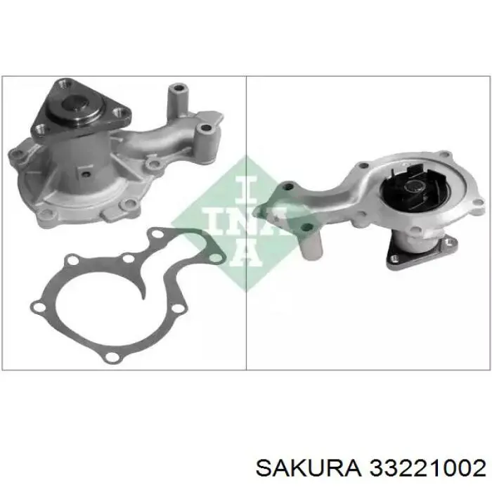 Радиатор охлаждения двигателя Sakura 33221002 цена, от 89.54 USD
