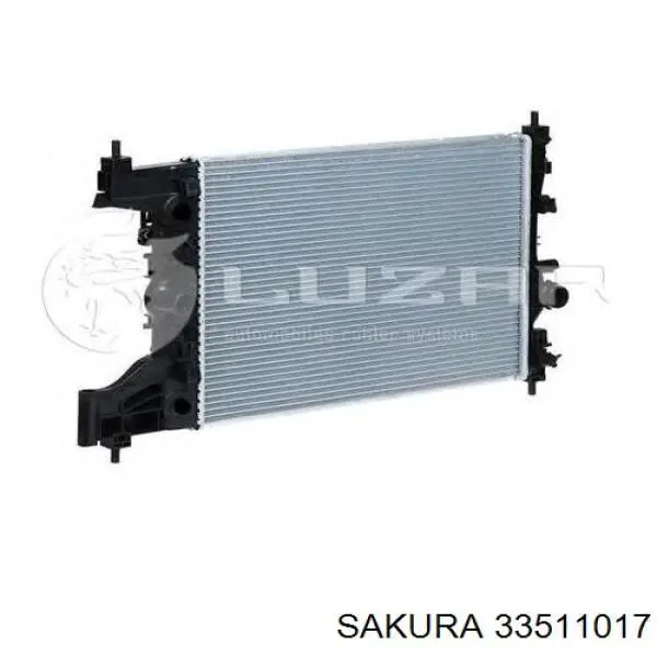 33511017 Sakura радиатор