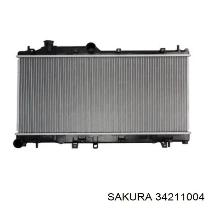 Купить 34211004 Sakura Радиатор водяной