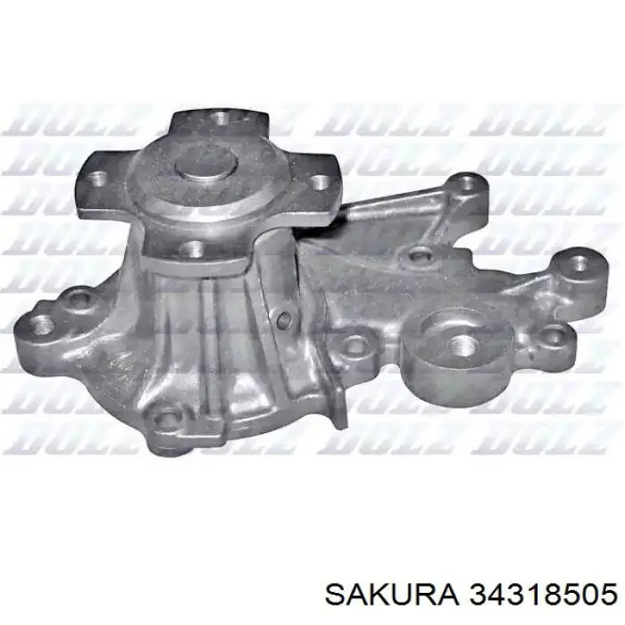 Купить 34318505 Sakura Радиатор водяной