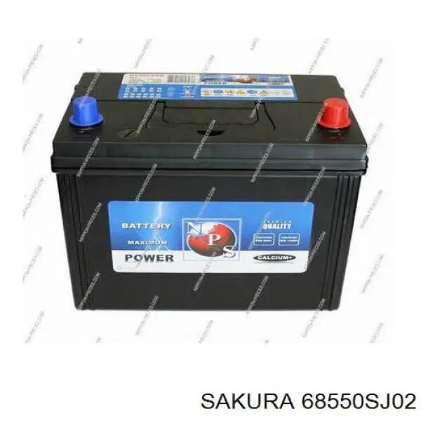 Аккумулятор автомобильный Sakura 68550SJ02 цена, от 122.86 USD
