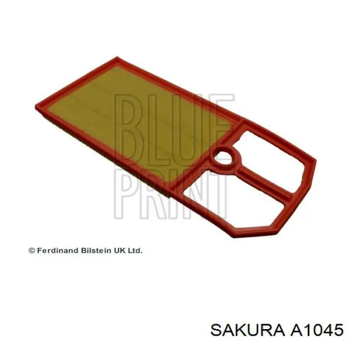 Фільтр повітряний A1045 Sakura