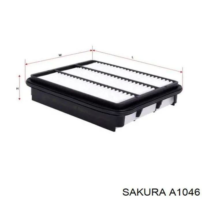 Воздушный фильтр A1046 Sakura