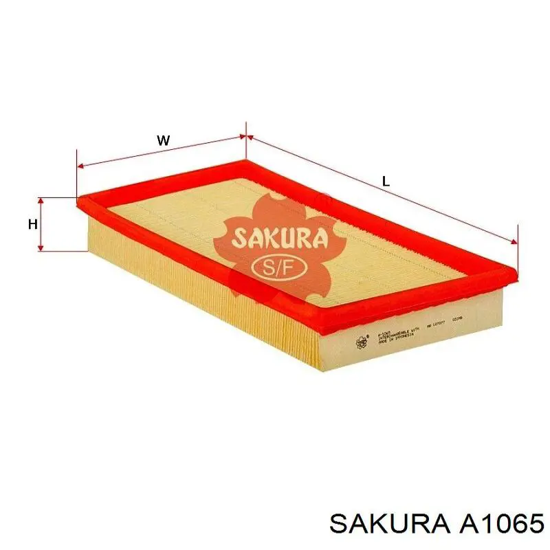 A1065 Sakura воздушный фильтр