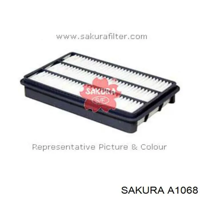 A1068 Sakura Воздушный фильтр двигателя