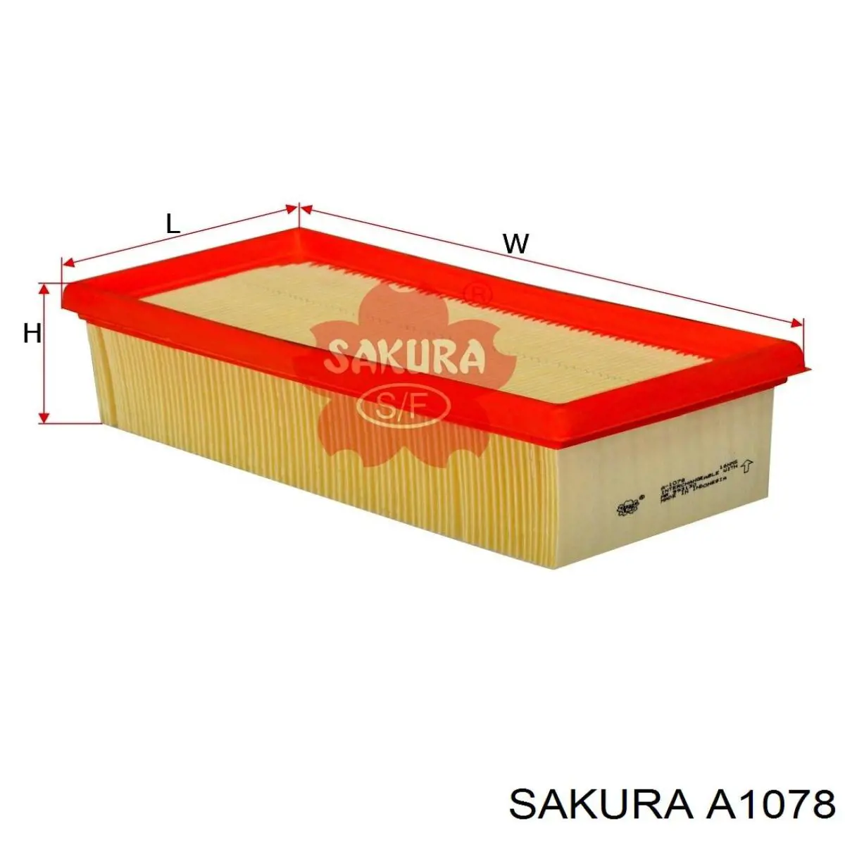 A1078 Sakura воздушный фильтр