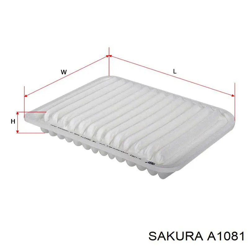 A1081 Sakura воздушный фильтр