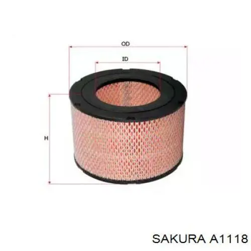 Купить 2002234 Ashika Автомобильный фильтр воздуха