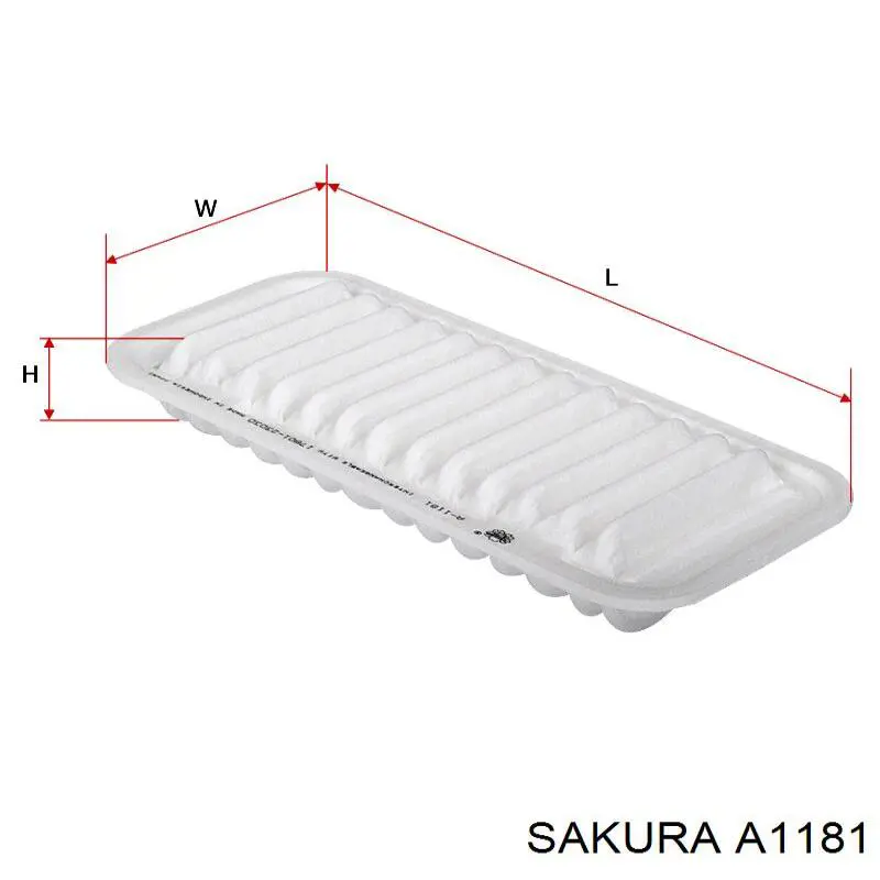 A-1181 Sakura воздушный фильтр