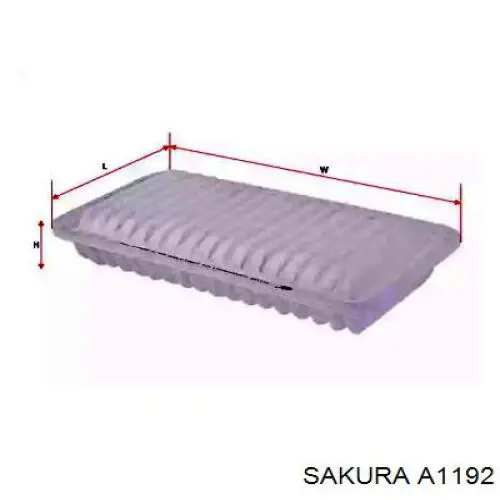 A-1192 Sakura воздушный фильтр