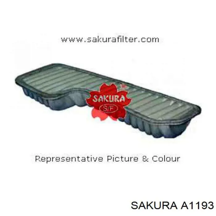 Воздушный фильтр A1193 Sakura