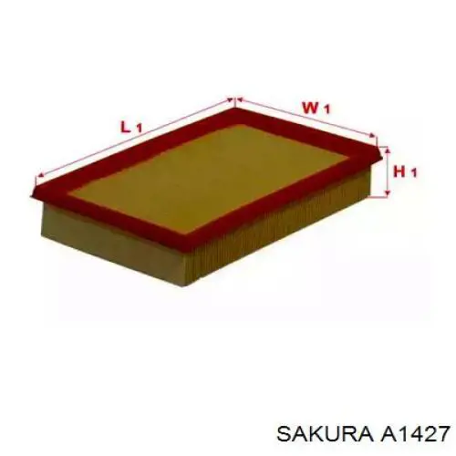 A1427 Sakura воздушный фильтр