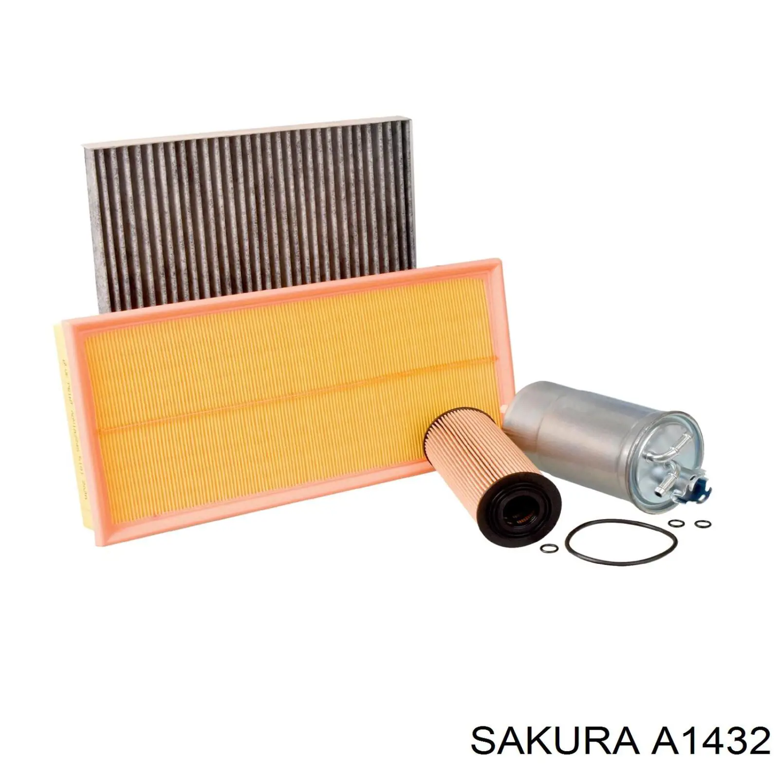 A1432 Sakura Воздушный фильтр двигателя