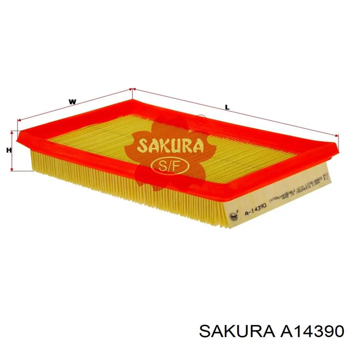 A14390 Sakura фильтр воздушный
