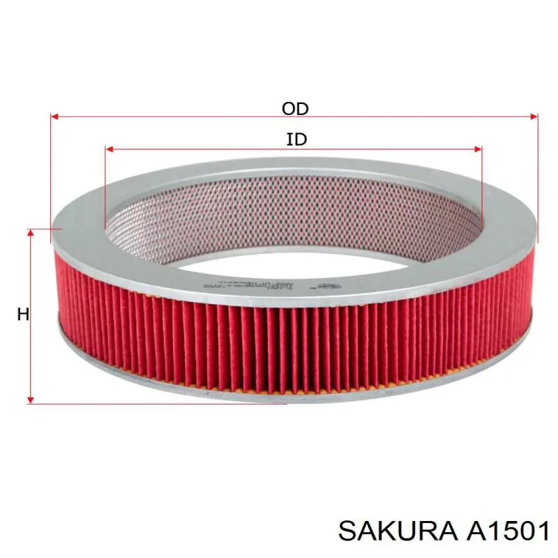 A1501 Sakura воздушный фильтр