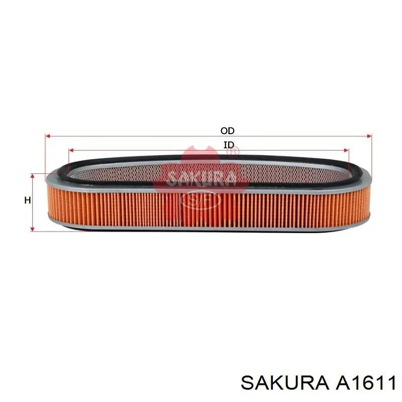 A1611 Sakura воздушный фильтр