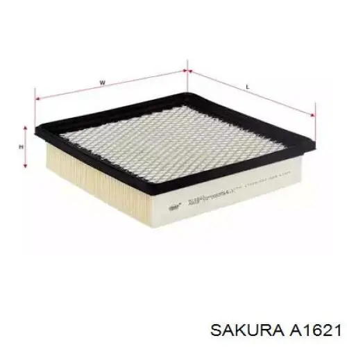 Элемент воздушного фильтра Sakura A1621 цена, от 4.28 USD