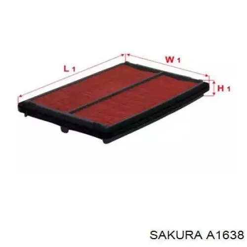 A1638 Sakura воздушный фильтр