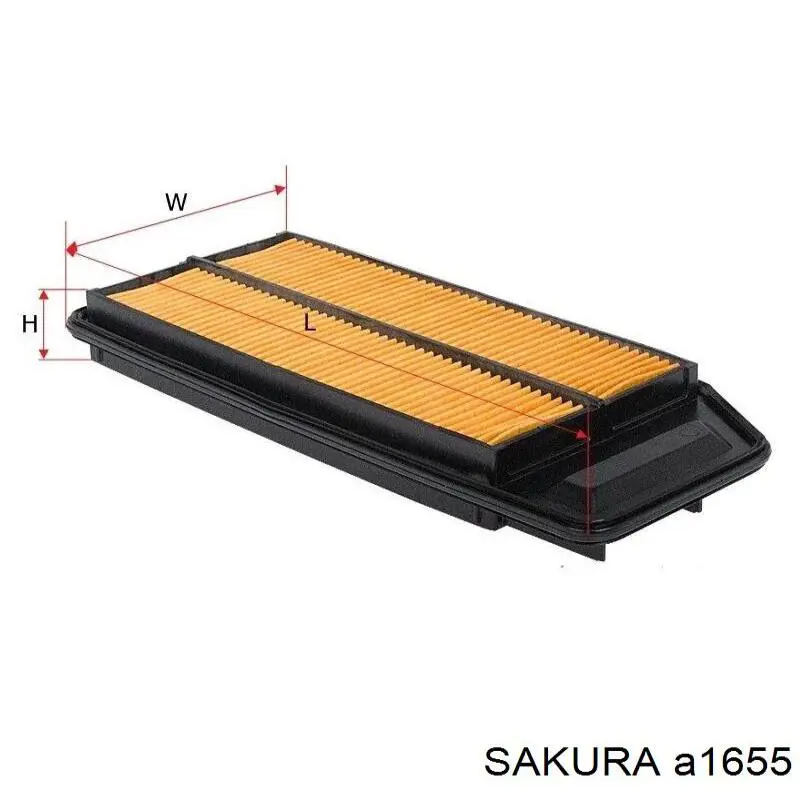 Фильтр воздушный Sakura A1655