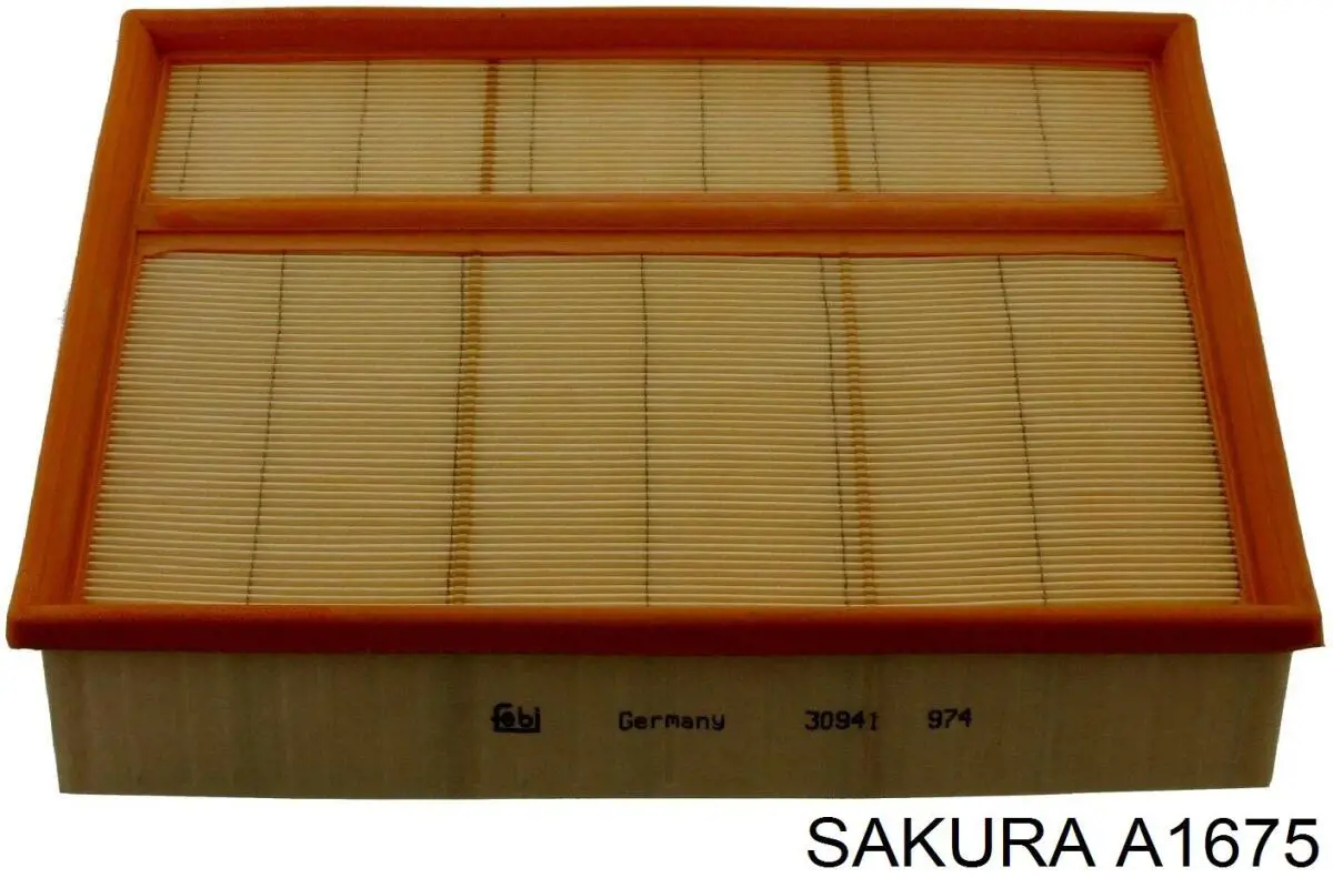 Воздушный фильтр A1675 Sakura
