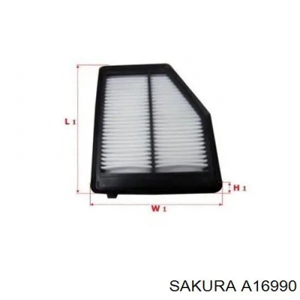 Купить A16990 Sakura Автомобильный фильтр воздуха