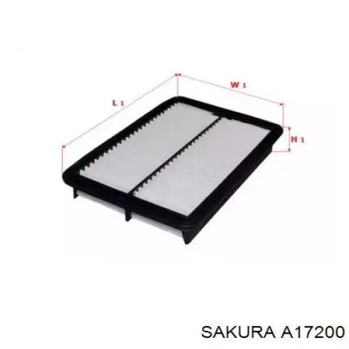 Купить A17200 Sakura Автомобильный фильтр воздуха