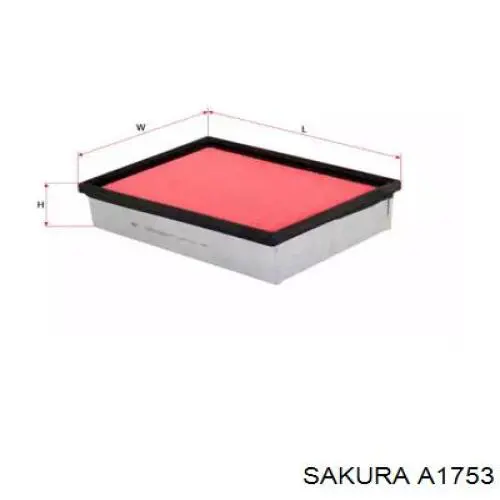 A-1753 Sakura воздушный фильтр