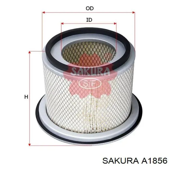 Элемент воздушного фильтра Sakura A1856 цена, от 21.59 USD