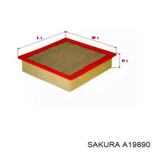 Воздушный фильтр 7C3Z9601A Market (OEM)