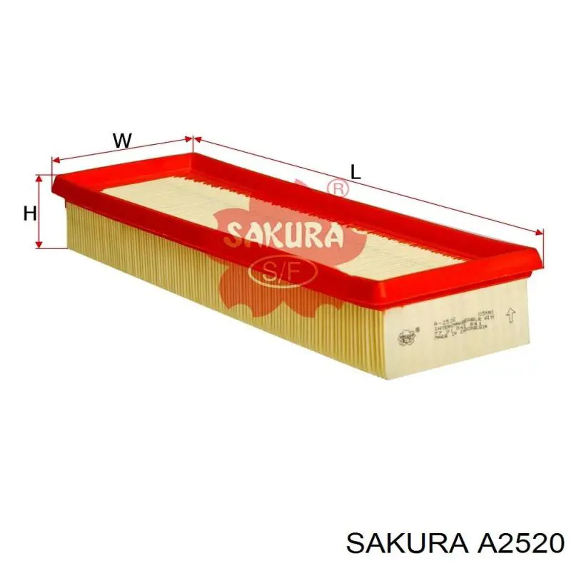 A2520 Sakura воздушный фильтр