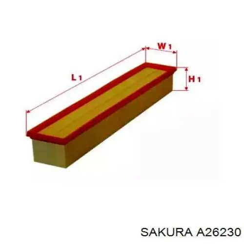 A26230 Sakura воздушный фильтр